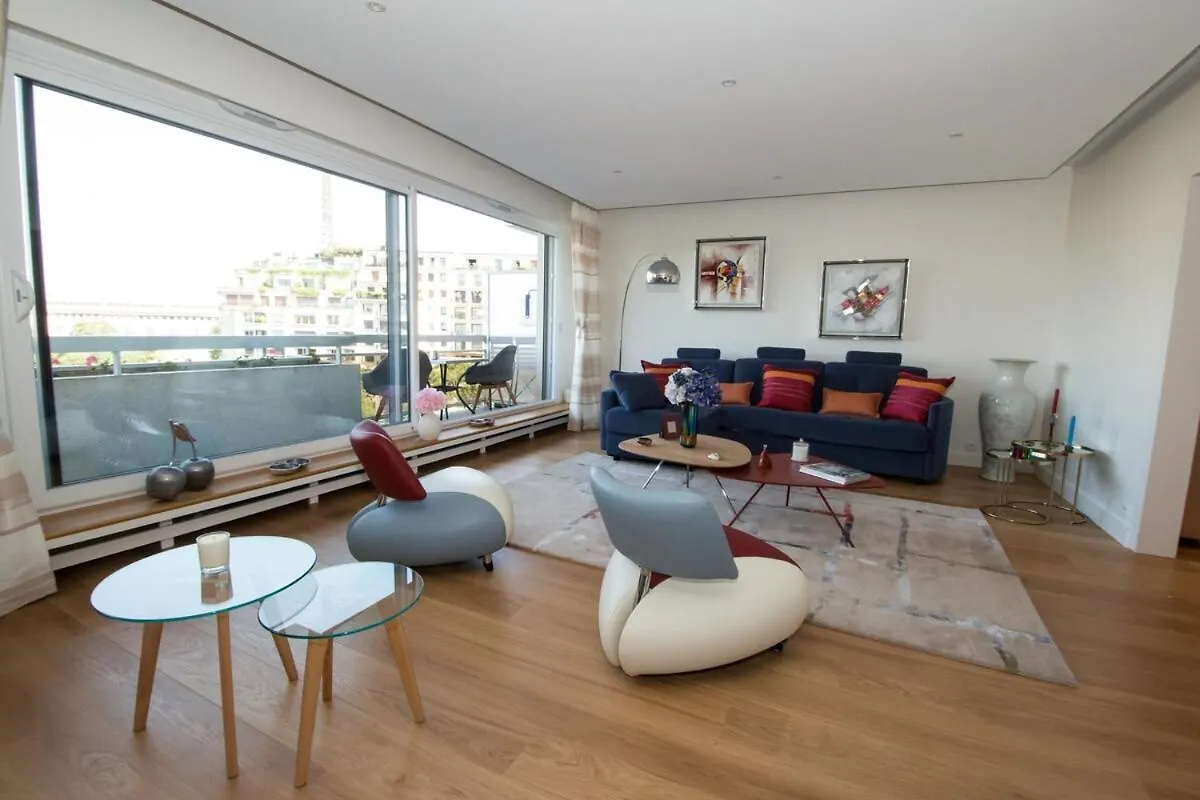 Luxueux Pied A Terre -trocadero - Tour Eiffel Et Champs De Mars Apartment Paris